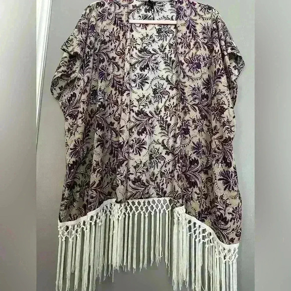 Roffe Accessories Women's One Size Kimono (285) - Picture 3 of 9